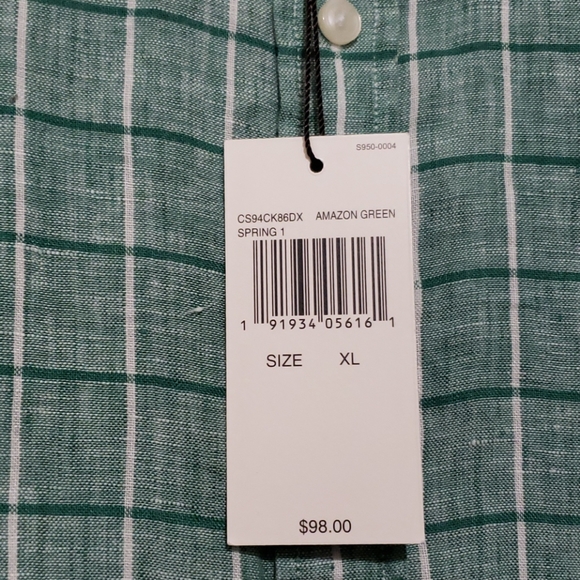 NWT Michael Kors Men's Shirt long sleeve size XL - Picture 4 of 8